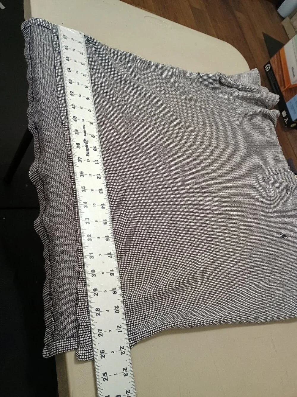 Polo Ralph Lauren Grid Polo Shirt Medium Black & White